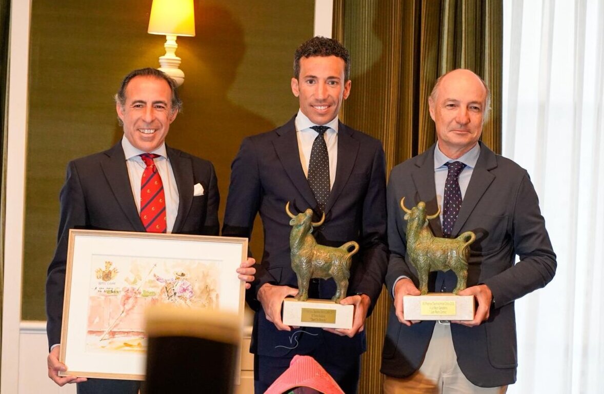 David de Miranda, Juan Pedro Domecq y la familia Peña, reconocidos en Sevilla