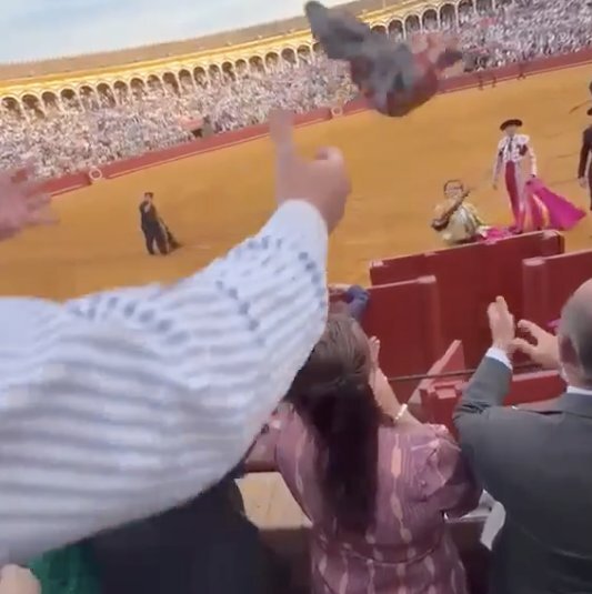 Joaquín Moeckel lanza a Morante su famosa "chaqueta morantista"