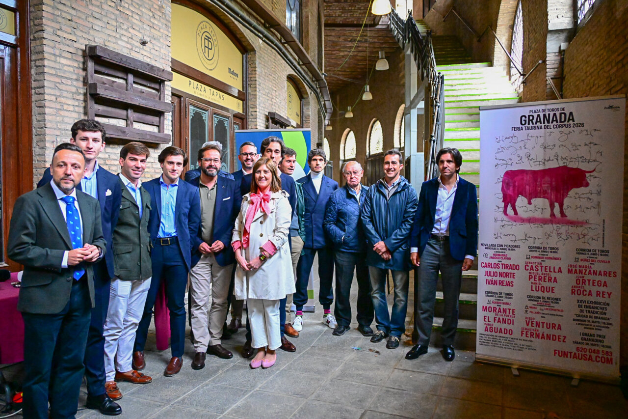 Ventura con Miuras en un Corpus de figuras