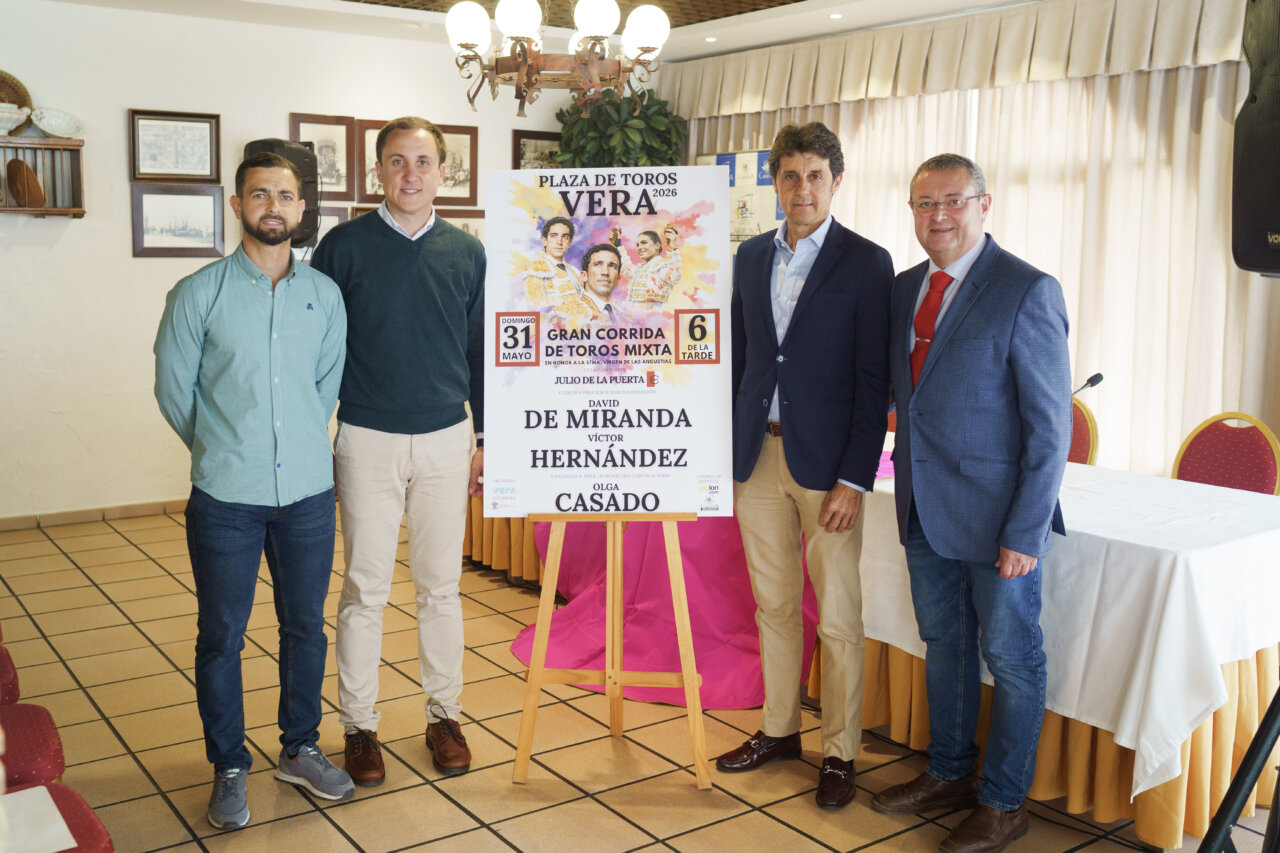 Vera apuesta por una terna de jóvenes para sus fiestas patronales