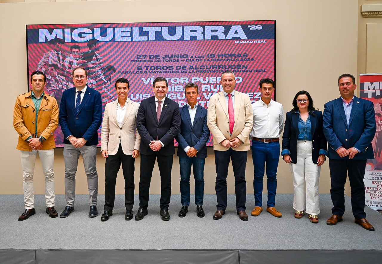 Seis matadores de Ciudad Real en Miguelturra para conmemorar el día de la provincia