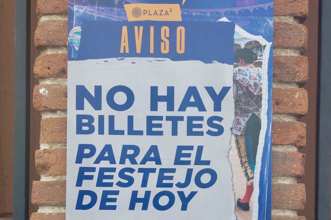 Decimocuarto "No hay billetes" en San Isidro con la corrida de Adolfo Martín