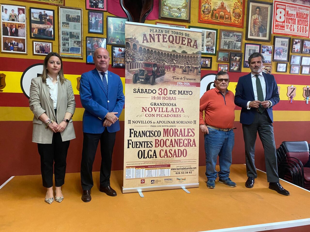 Novillada de triunfadores para abrir la temporada en Antequera