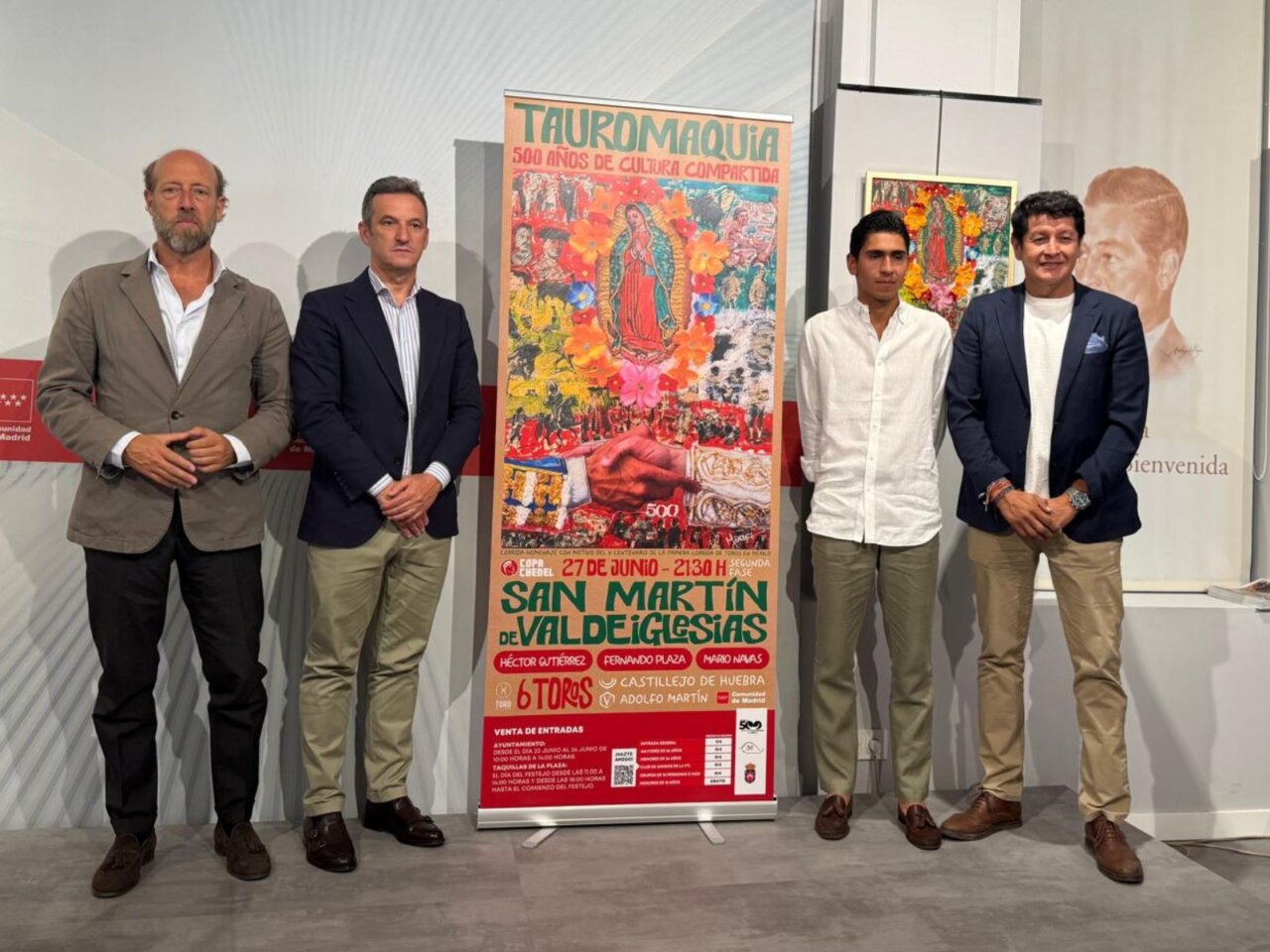 La corrida de San Martín de Valdeiglesias, en homenaje al V centenario de las corridas de toros en México
