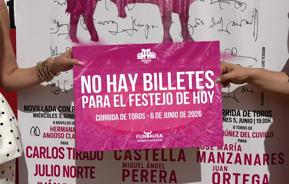 De José Tomás a Morante: Granada cuelga el "No hay billetes" siete años después