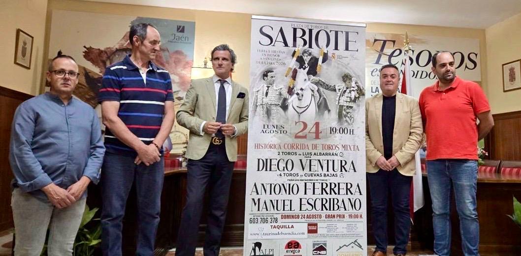 Sabiote presenta su cartel para la feria de San Ginés de la Jara