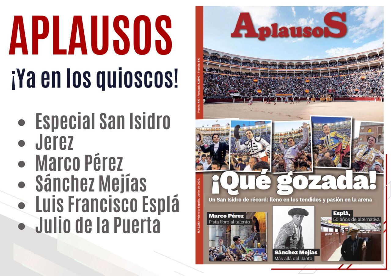 El Aplausos del mes de junio, ya en los quioscos