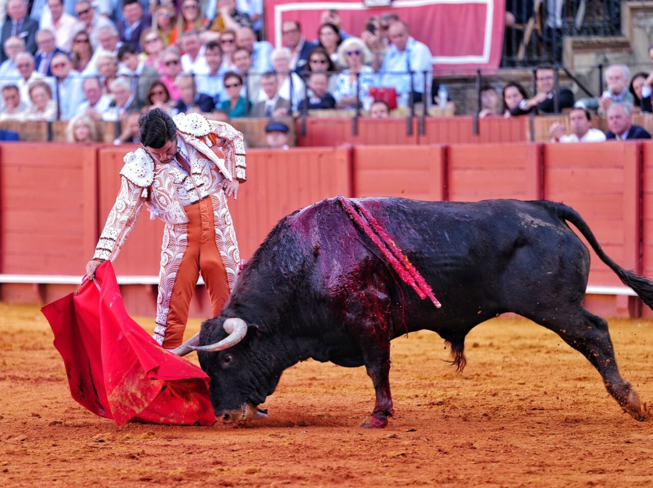 La corrida del Corpus de Sevilla, en imágenes