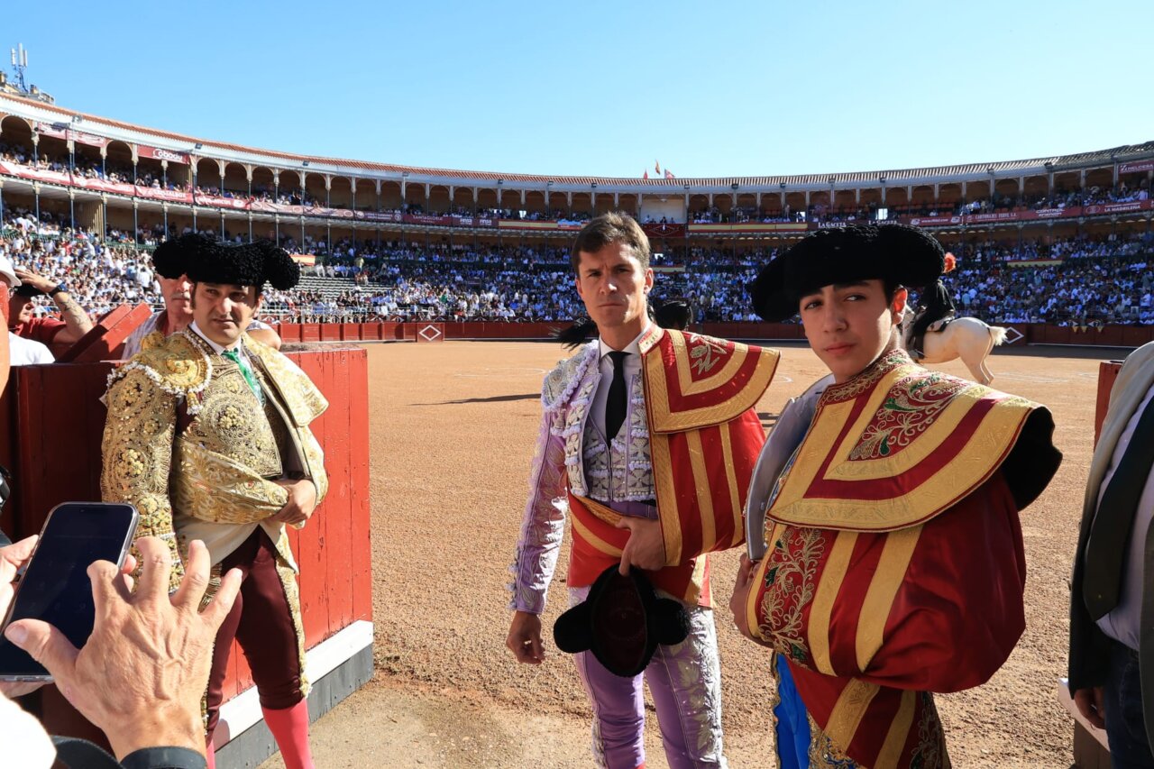Sigue en directo la corrida concurso de Salamanca con Morante, Luque y Marco Pérez