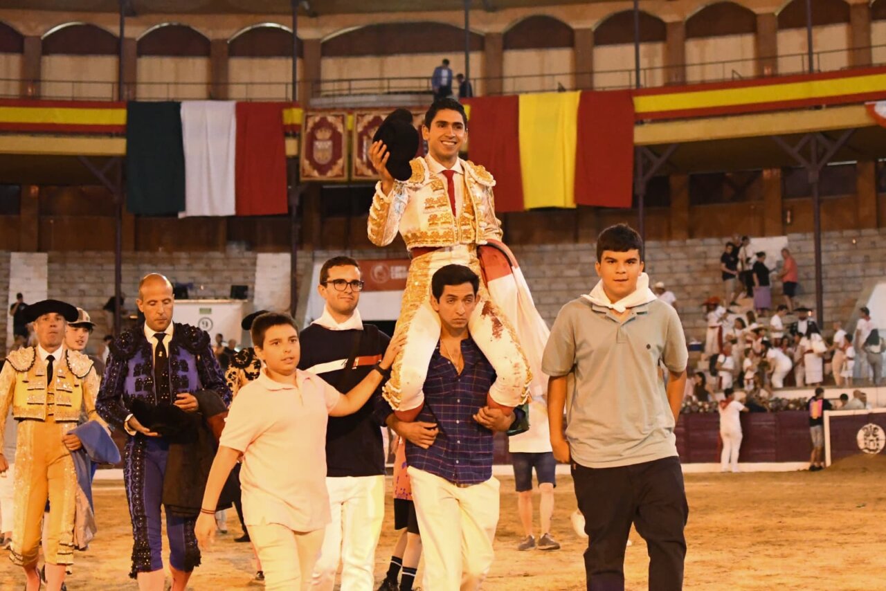 Héctor Gutiérrez, "el Rey" en San Martín de Valdeiglesias