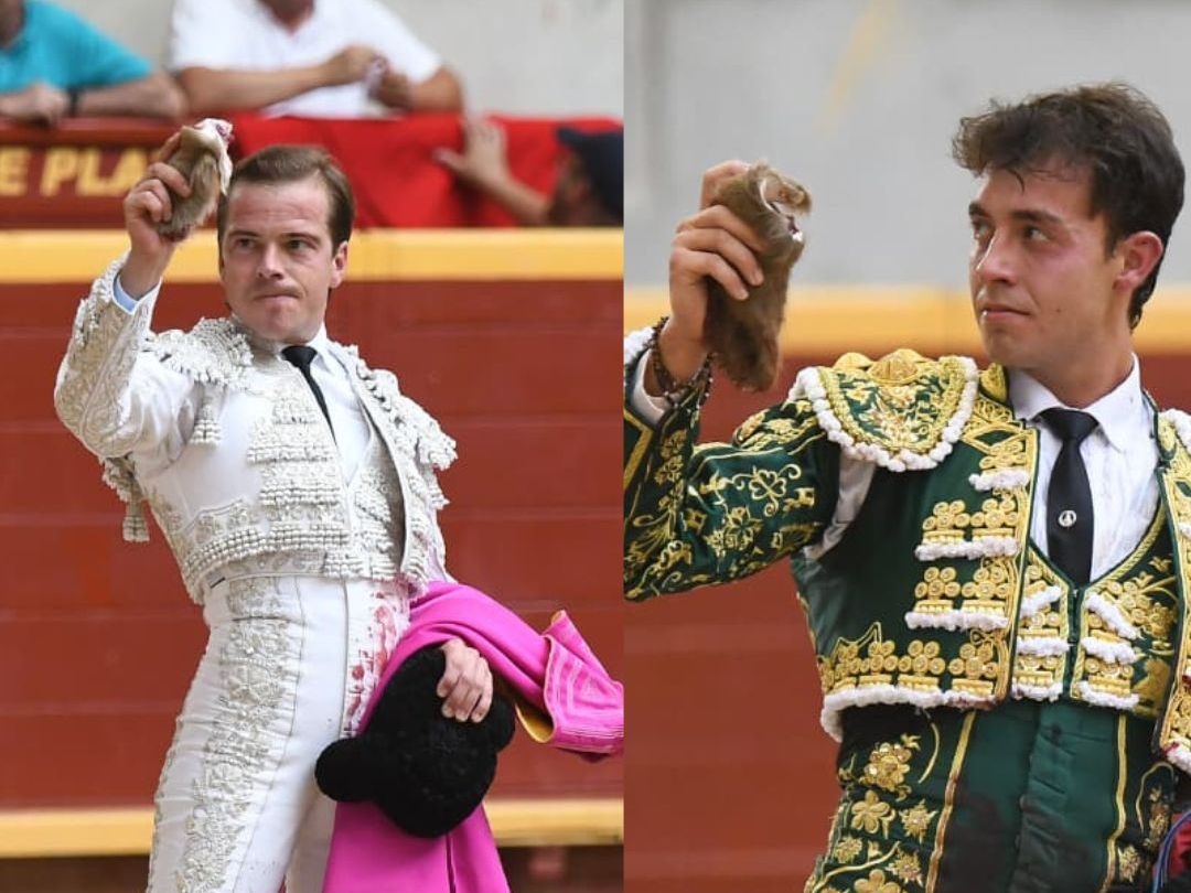 Sangre de Tomás Angulo y triunfo de Cortés y Chicharro