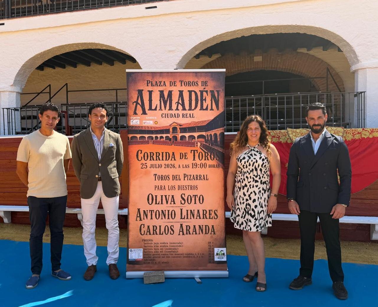Presentada la corrida de Almadén del próximo 25 de julio