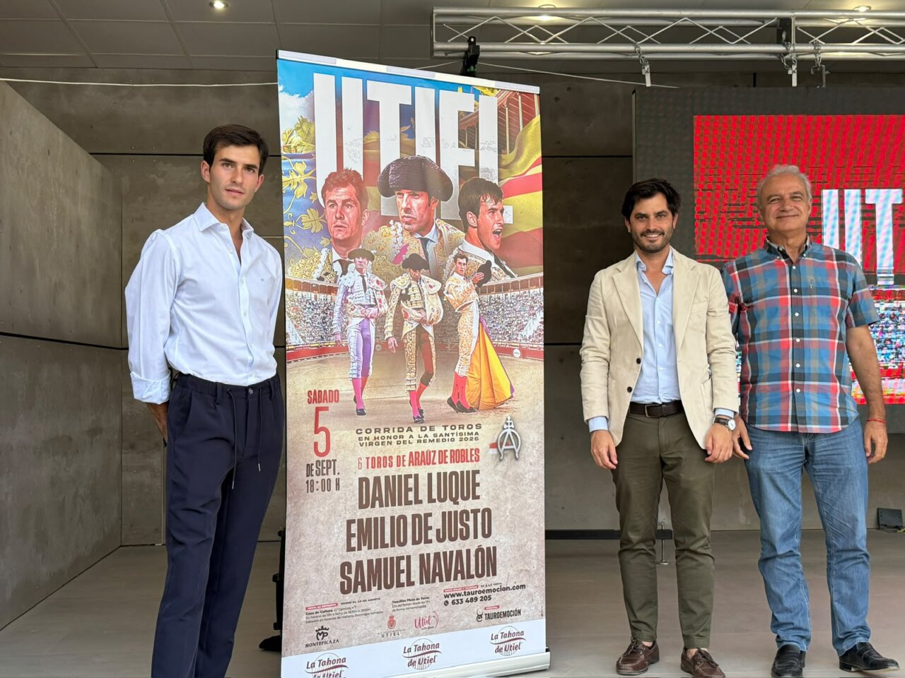 Atractivo cartel para las fiestas del Remedio de Utiel