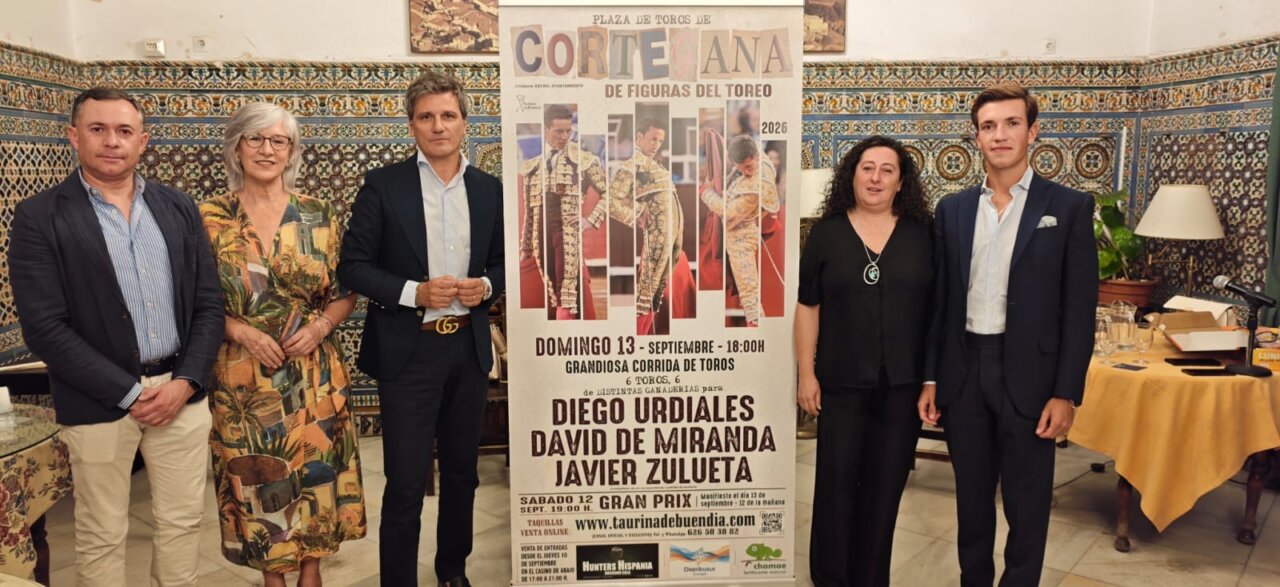 Veteranía y juventud en el cartel de la feria de septiembre de Cortegana