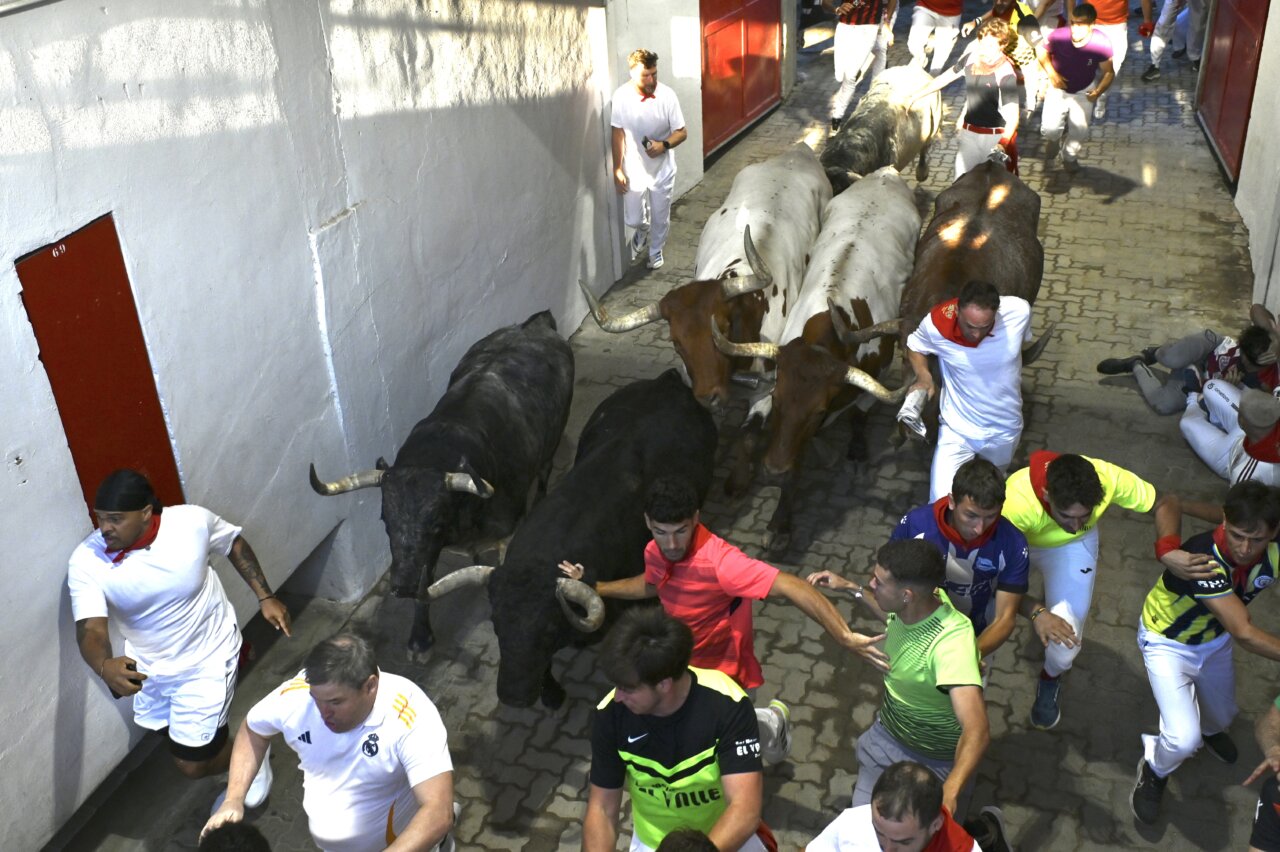La nobleza de los cebadagago rompe su leyenda de peligros en Pamplona
