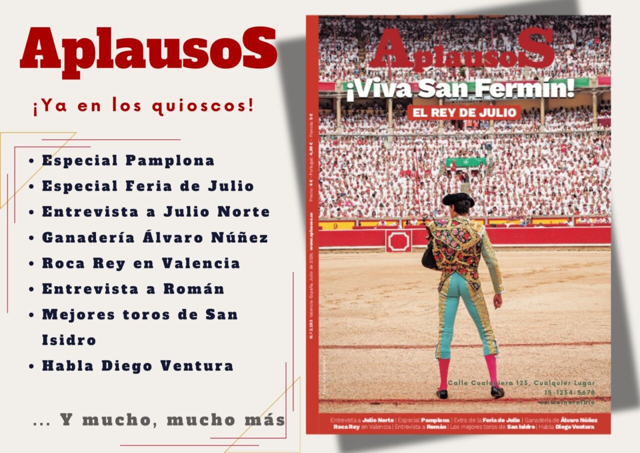 ¡Viva San Fermín!, en el Aplausos del mes de julio