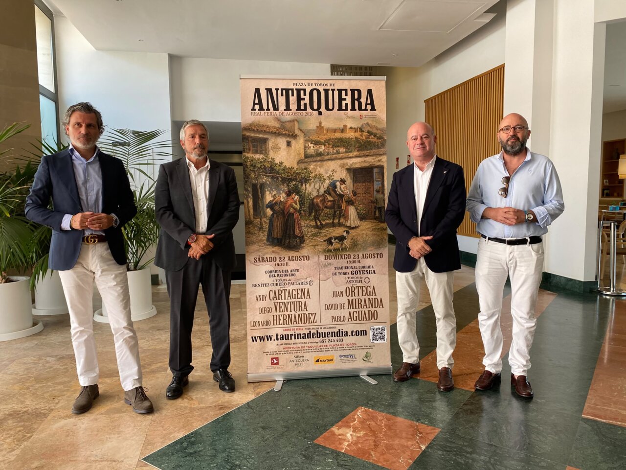 Antequera presenta una Feria de Agosto con un fin de semana de máximas figuras