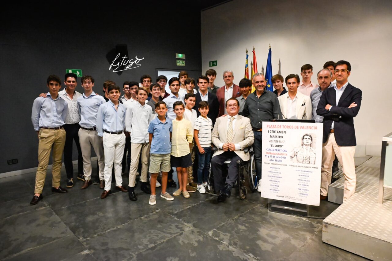 Presentado el I certamen de escuelas taurinas dedicado a El Soro como previa a la Feria de Julio
