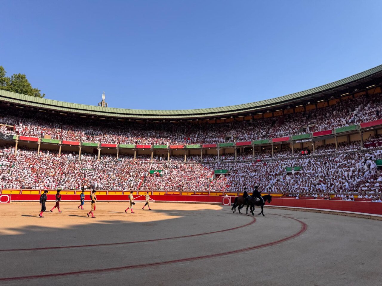 Todo listo para la corrida de Cebada Gago en Pamplona