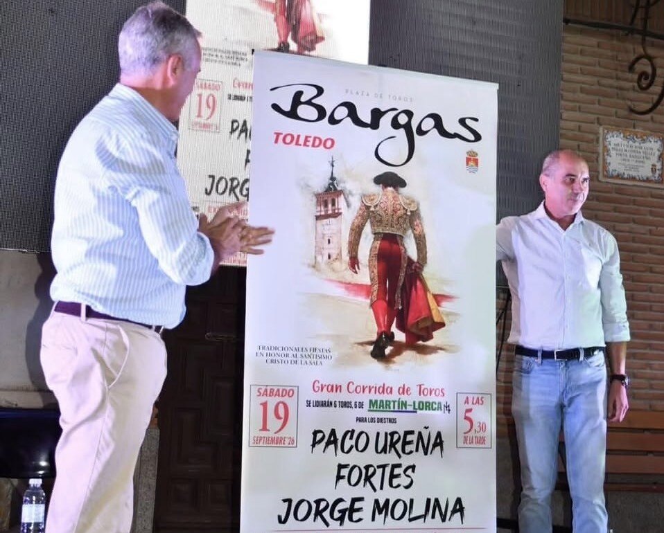 Una corrida de toros y una clase práctica para la feria de Bargas