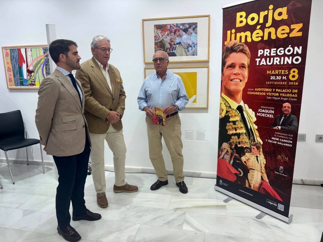 Borja Jiménez, pregonero de la feria de Murcia tras alzarse con el premio a la mejor faena de 2025