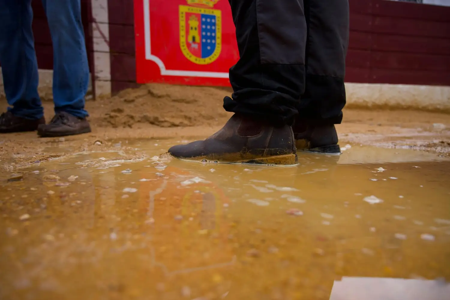 La lluvia impide la celebración del primer festejo de la feria de Roa de Duero